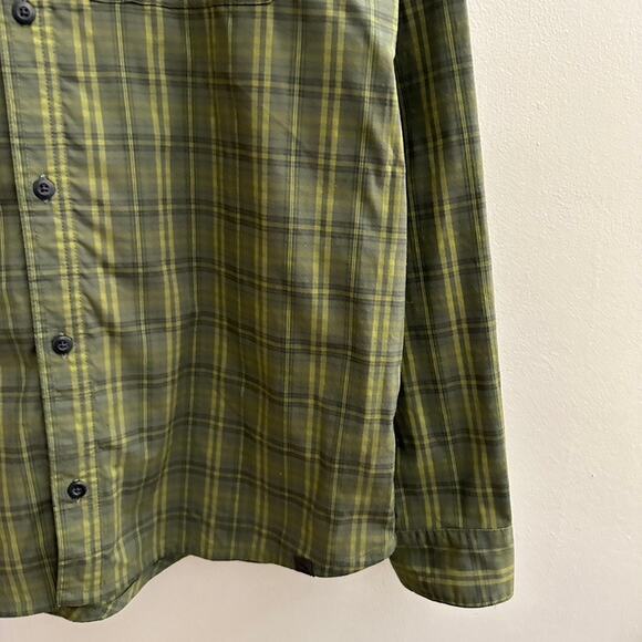 L.L. Bean Men LARGE TALL Plaid Field Shirt Button Front Gorpcore Camping Outdoor - Picture 4 of 11